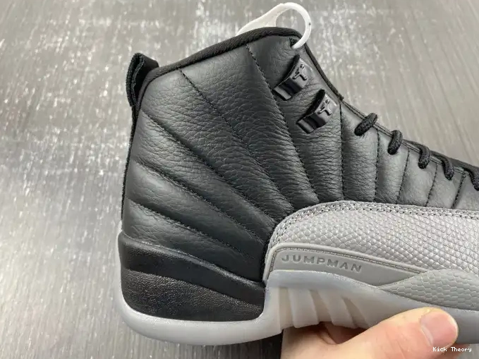 Kick Theory Jordan Air 12 Wolf Black Grey CT8013-019 0507